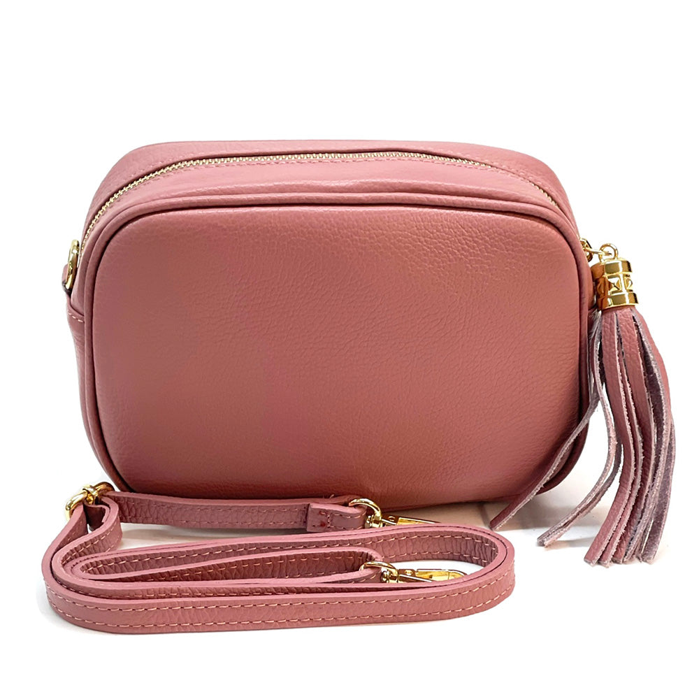 Amara leather shoulder bag - Made In Italy