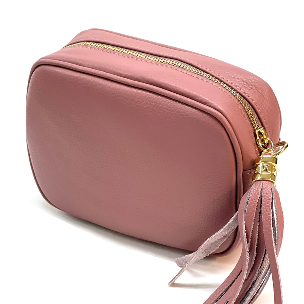 Amara leather shoulder bag - Made In Italy