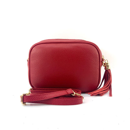 Amara leather shoulder bag - Made In Italy
