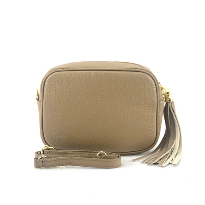 Amara leather shoulder bag - Made In Italy
