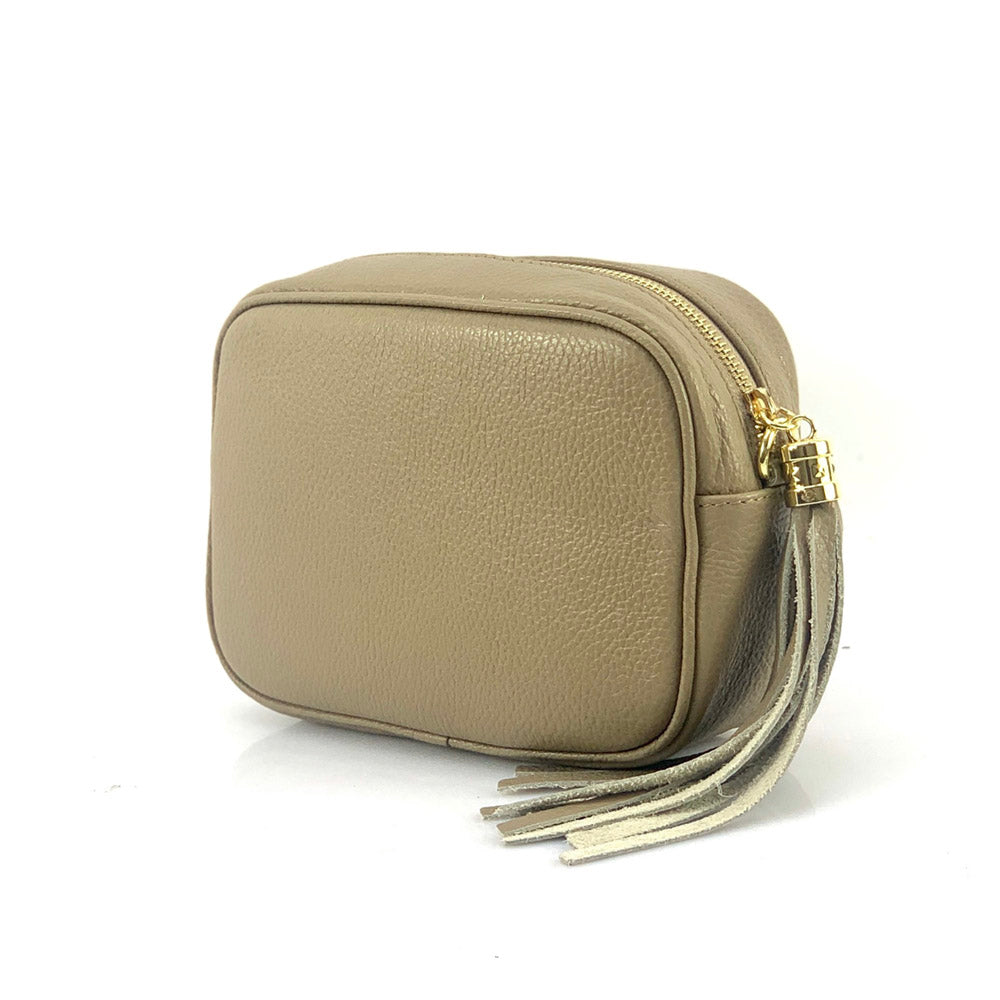 Amara leather shoulder bag - Made In Italy
