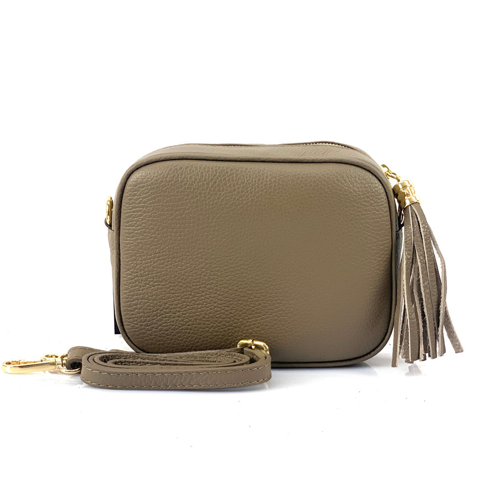 Amara leather shoulder bag - Made In Italy