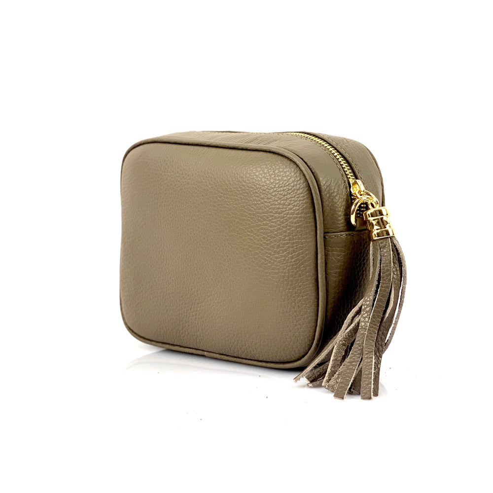 Amara leather shoulder bag - Made In Italy