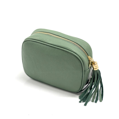 Amara leather shoulder bag - Made In Italy