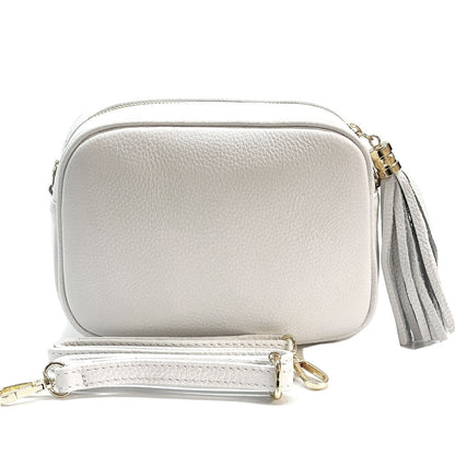 Amara leather shoulder bag - Made In Italy