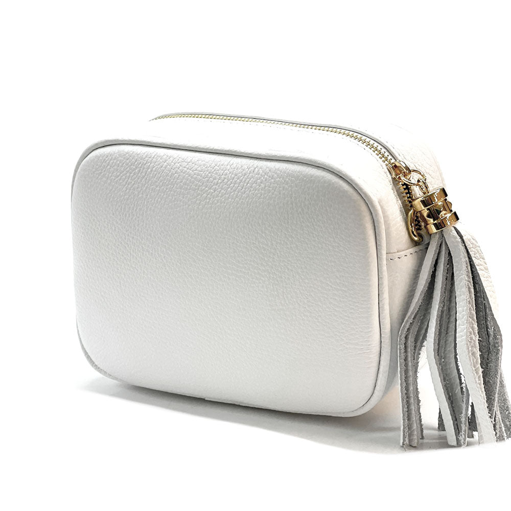 Amara leather shoulder bag - Made In Italy