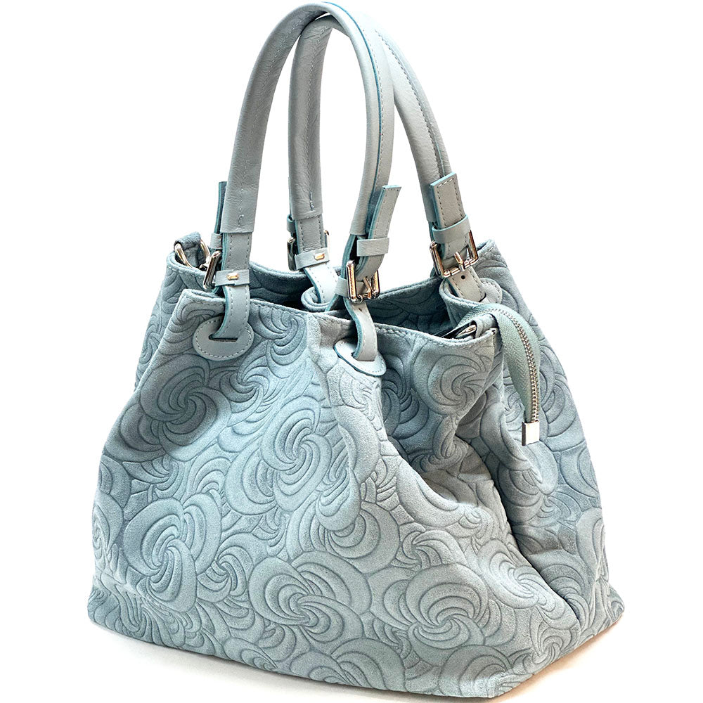 Elsa leather Tote bag - Made In Italy