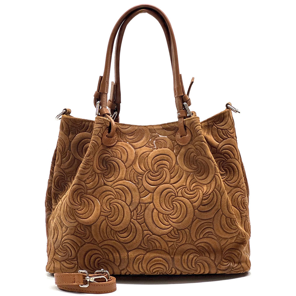 Elsa leather Tote bag - Made In Italy