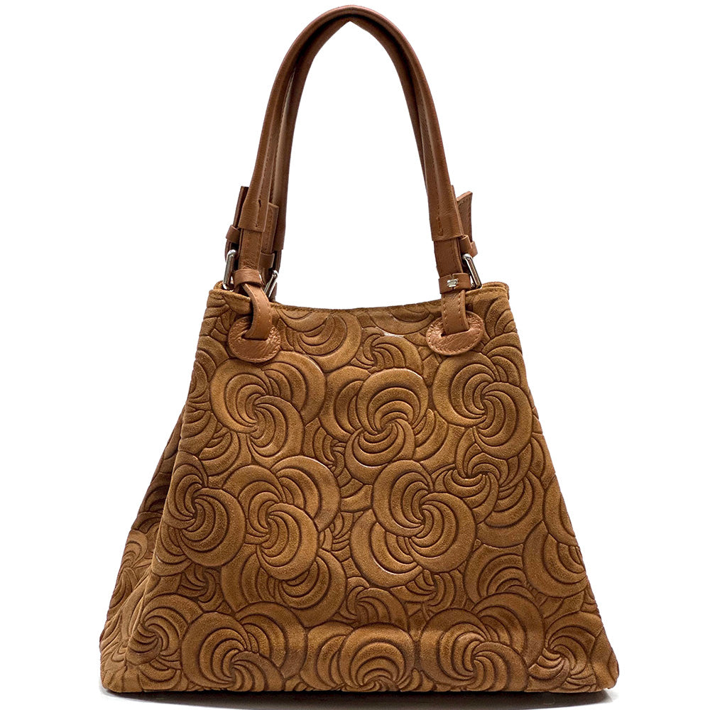 Elsa leather Tote bag - Made In Italy