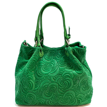 Elsa leather Tote bag - Made In Italy