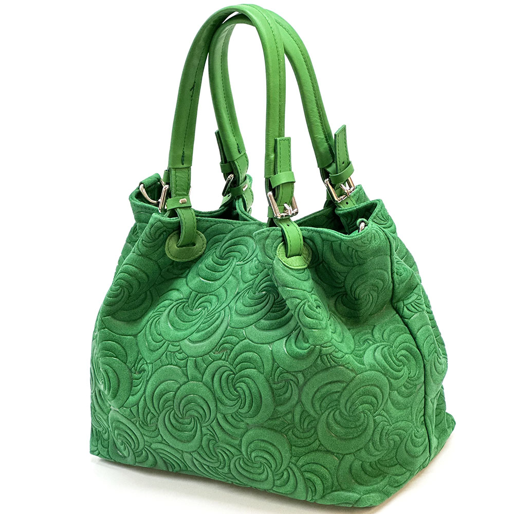 Elsa leather Tote bag - Made In Italy