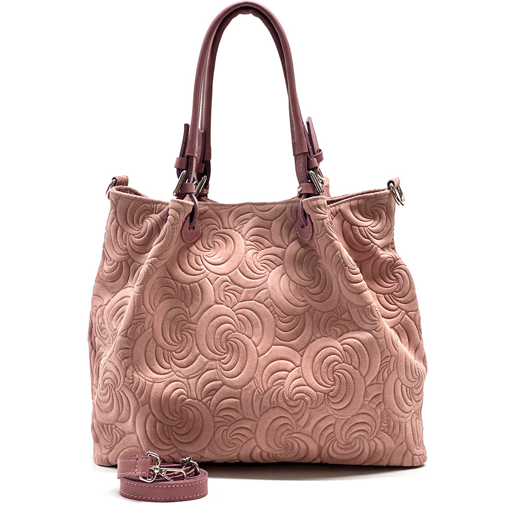 Elsa leather Tote bag - Made In Italy