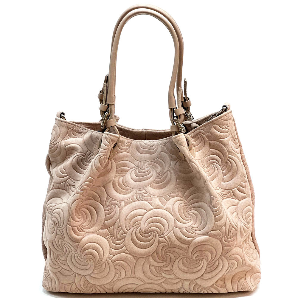 Elsa leather Tote bag - Made In Italy