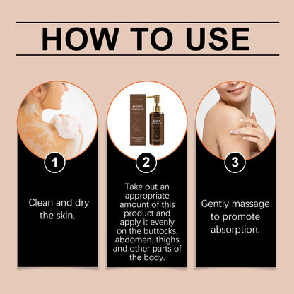 Jaysuing The Moisturizing And Firming Body Oil, Improves Dryness And Roughness. It Is Easily Absorbed During Massage, Making The Skin Smooth And Radiant