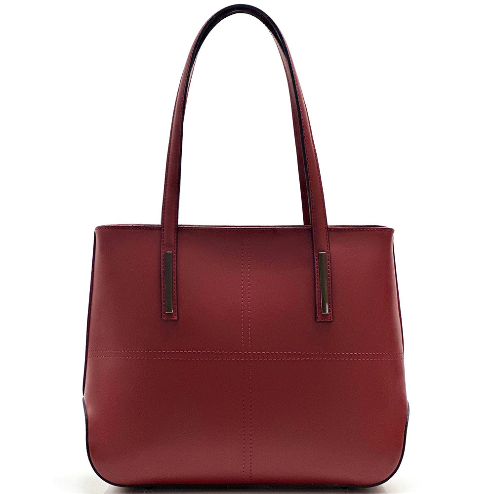 Linea Italian Leather Tote Bag - Made In Italy