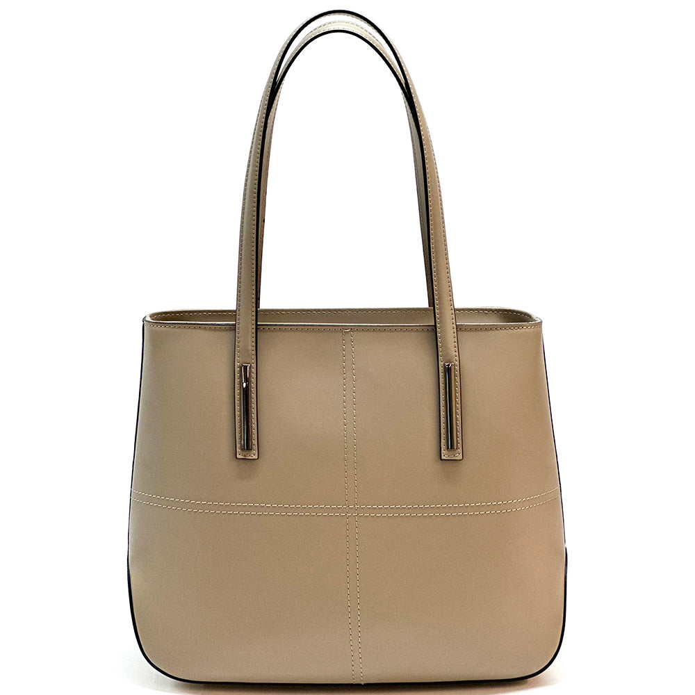 Linea Italian Leather Tote Bag - Made In Italy