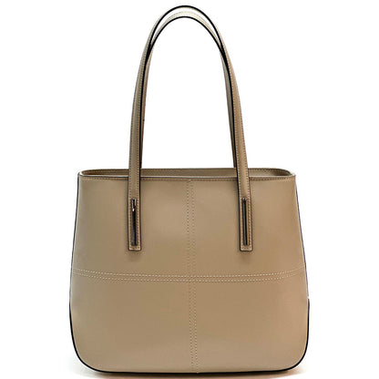 Linea Italian Leather Tote Bag - Made In Italy