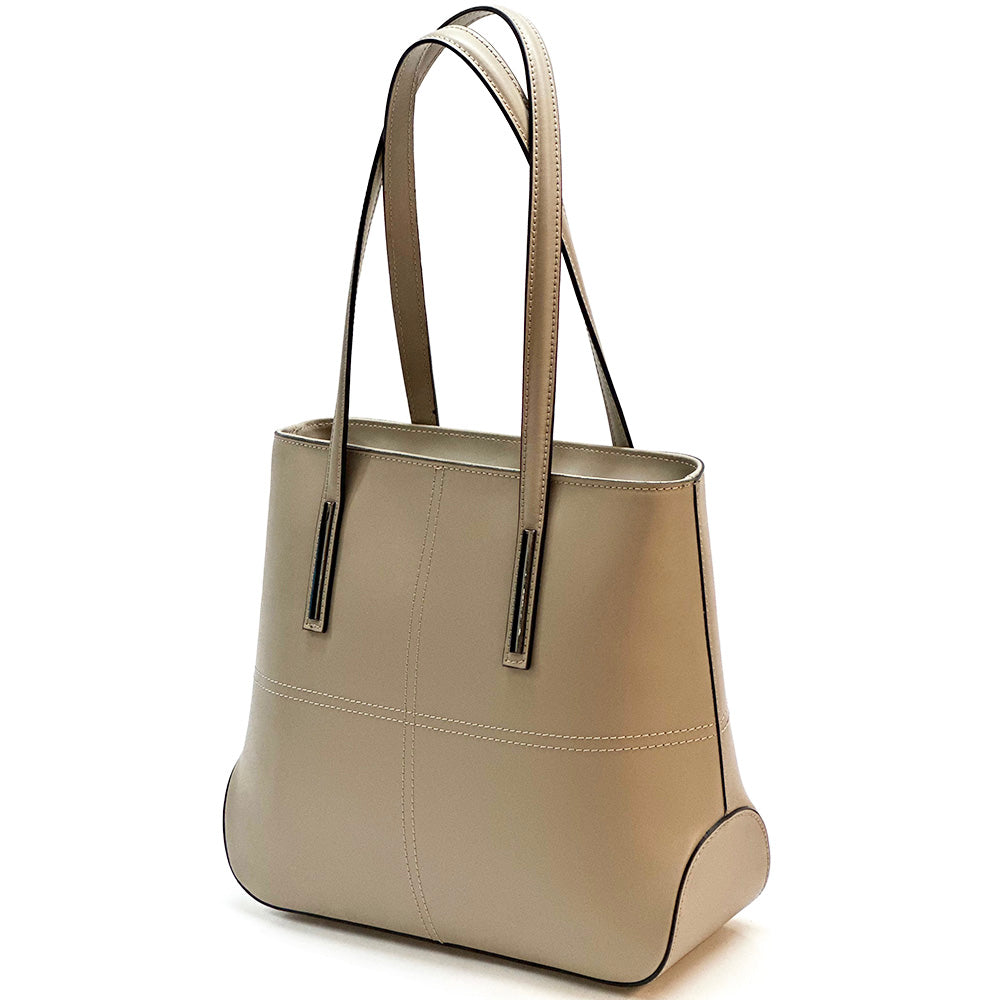 Linea Italian Leather Tote Bag - Made In Italy