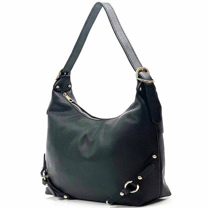 Dafne leather bag - Made In Italy