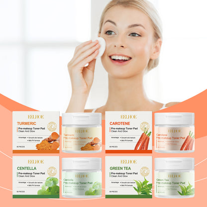 Pre-Makeup Moisturizing Pad, Moisturizing Facial Treatment To Enhance The Base Makeup Effect Gentle And Refreshing