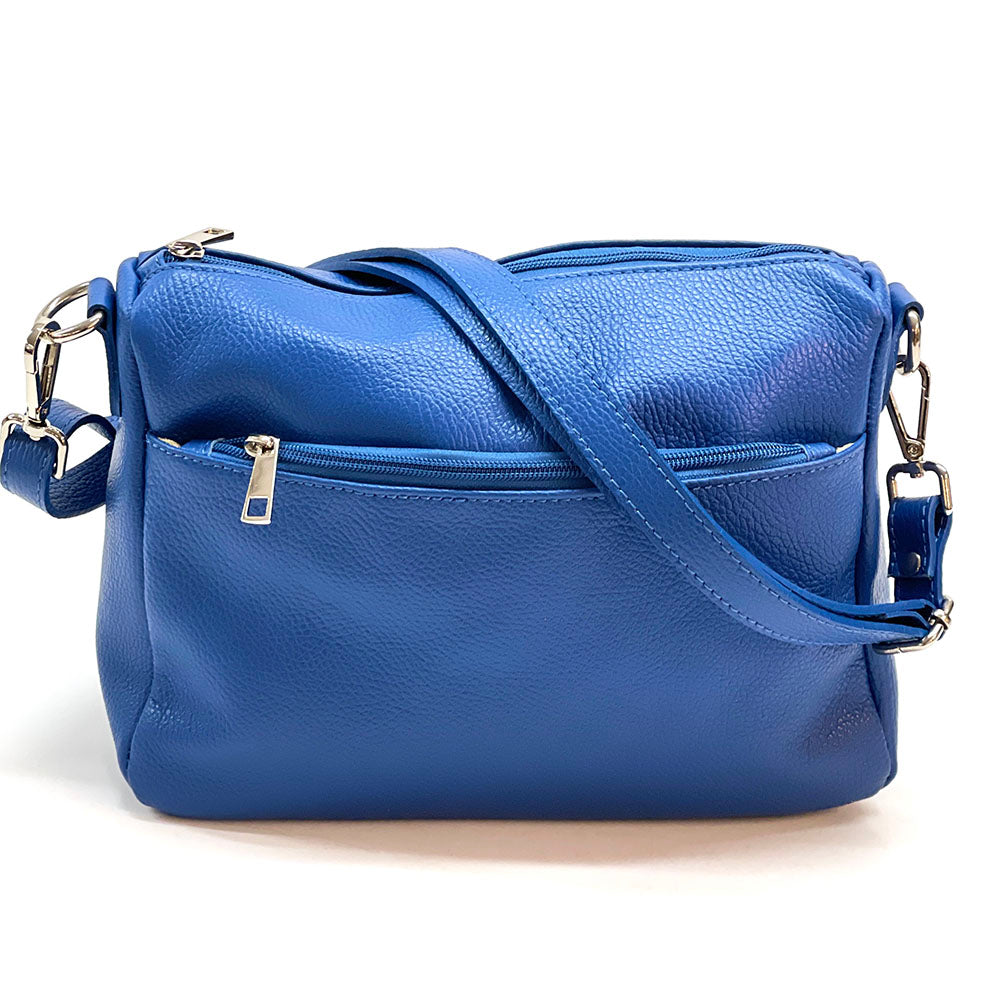 Gianluigi cross body cow leather bag - Made In Italy
