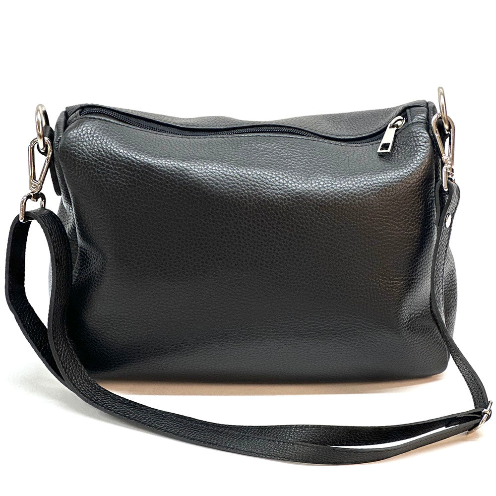 Gianluigi cross body cow leather bag - Made In Italy
