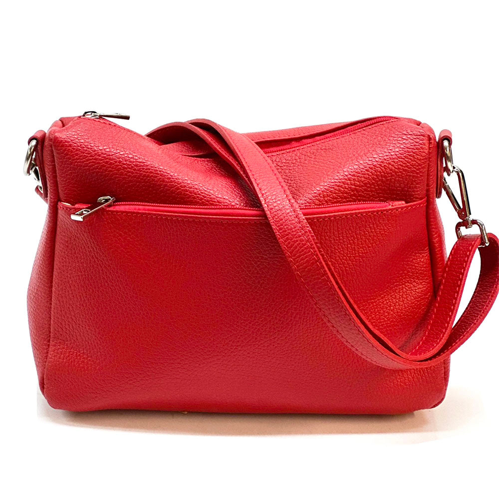 Gianluigi cross body cow leather bag - Made In Italy