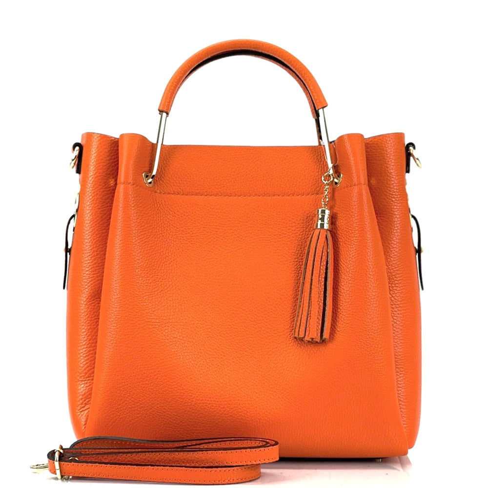 Veronica leather handbag - Made In Italy