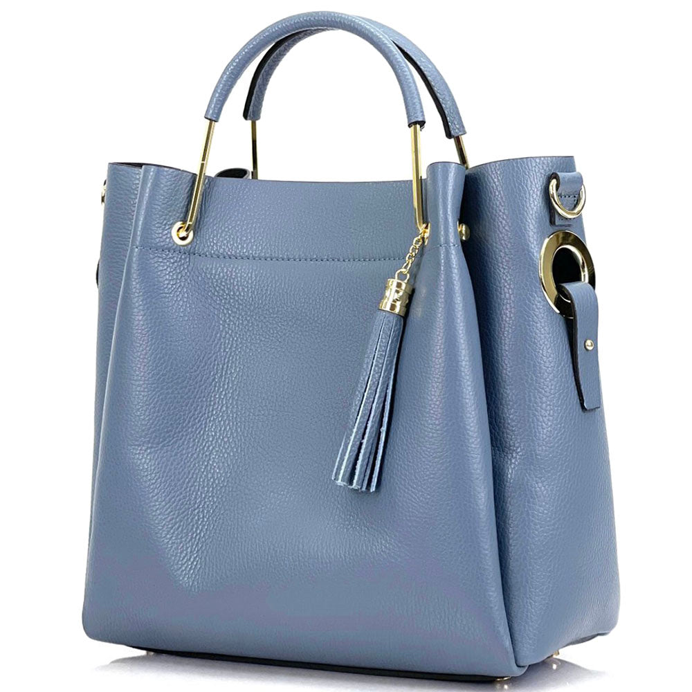 Veronica leather handbag - Made In Italy