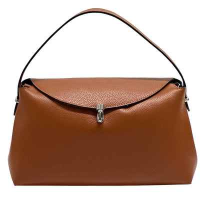 Fulvia Leather Handbag - Made In Italy