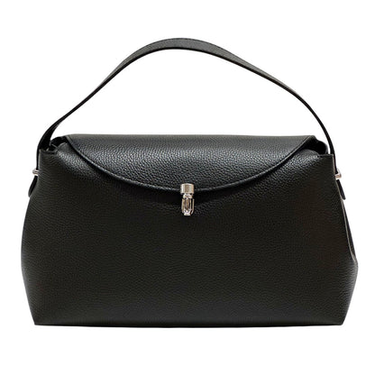 Fulvia Leather Handbag - Made In Italy