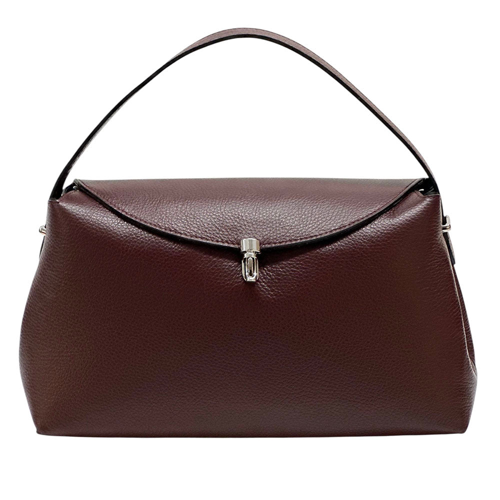 Fulvia Leather Handbag - Made In Italy