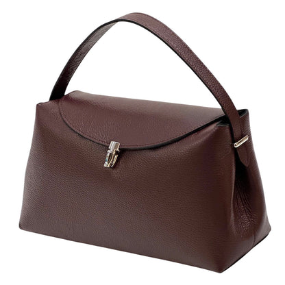 Fulvia Leather Handbag - Made In Italy
