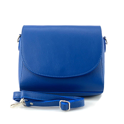 Ester Leather Shoulder Bag - Made In Italy