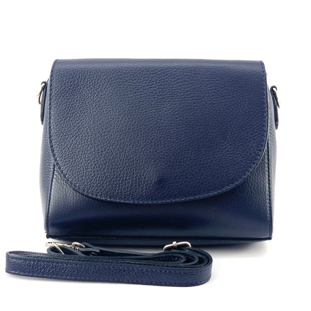Ester Leather Shoulder Bag - Made In Italy