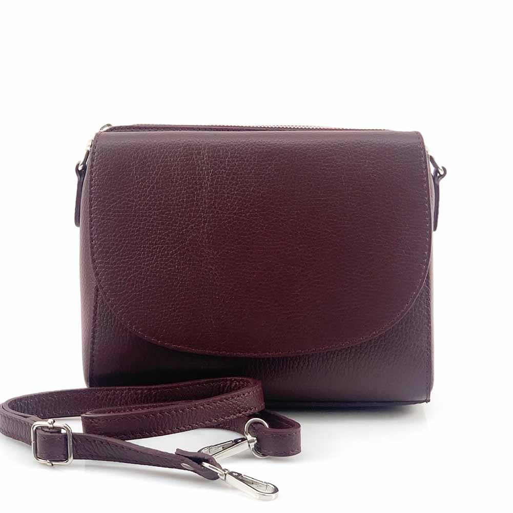 Ester Leather Shoulder Bag - Made In Italy