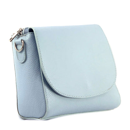 Ester Leather Shoulder Bag - Made In Italy