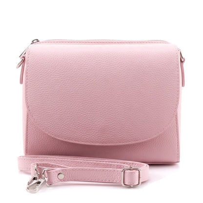 Ester Leather Shoulder Bag - Made In Italy