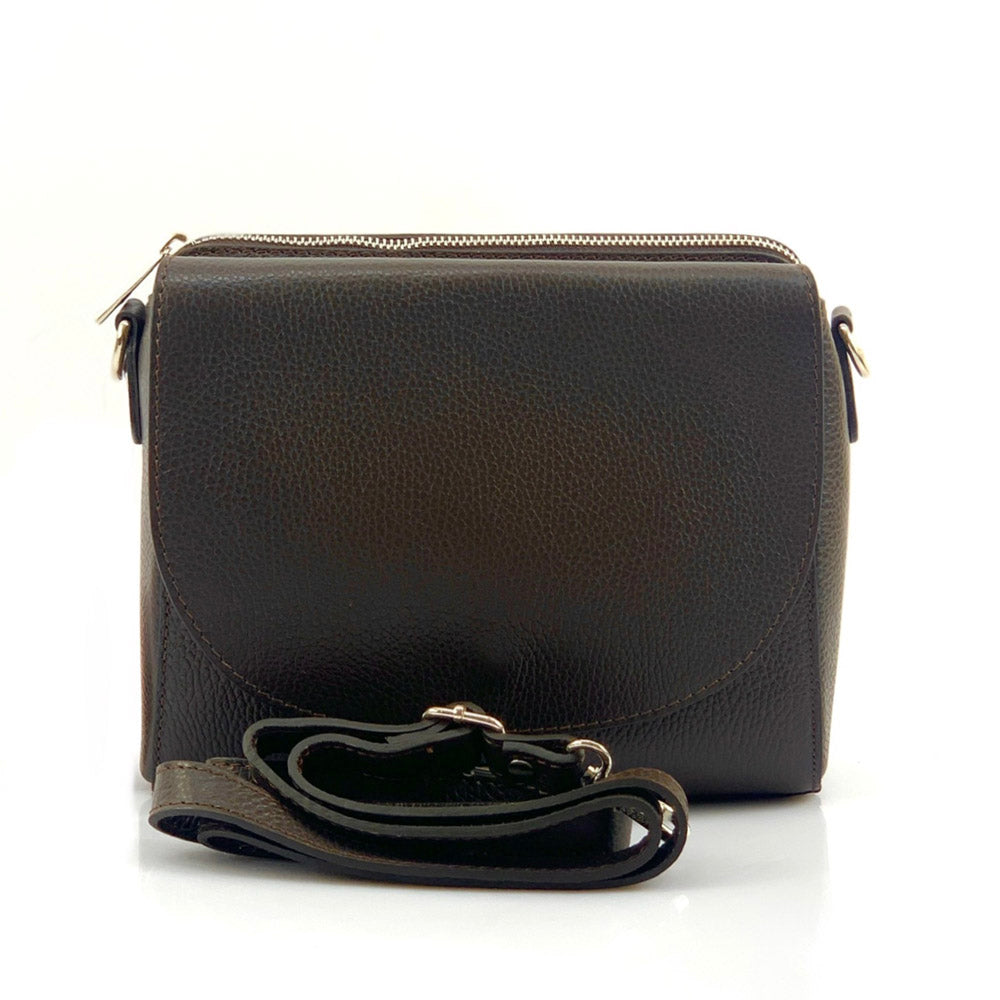 Ester Leather Shoulder Bag - Made In Italy