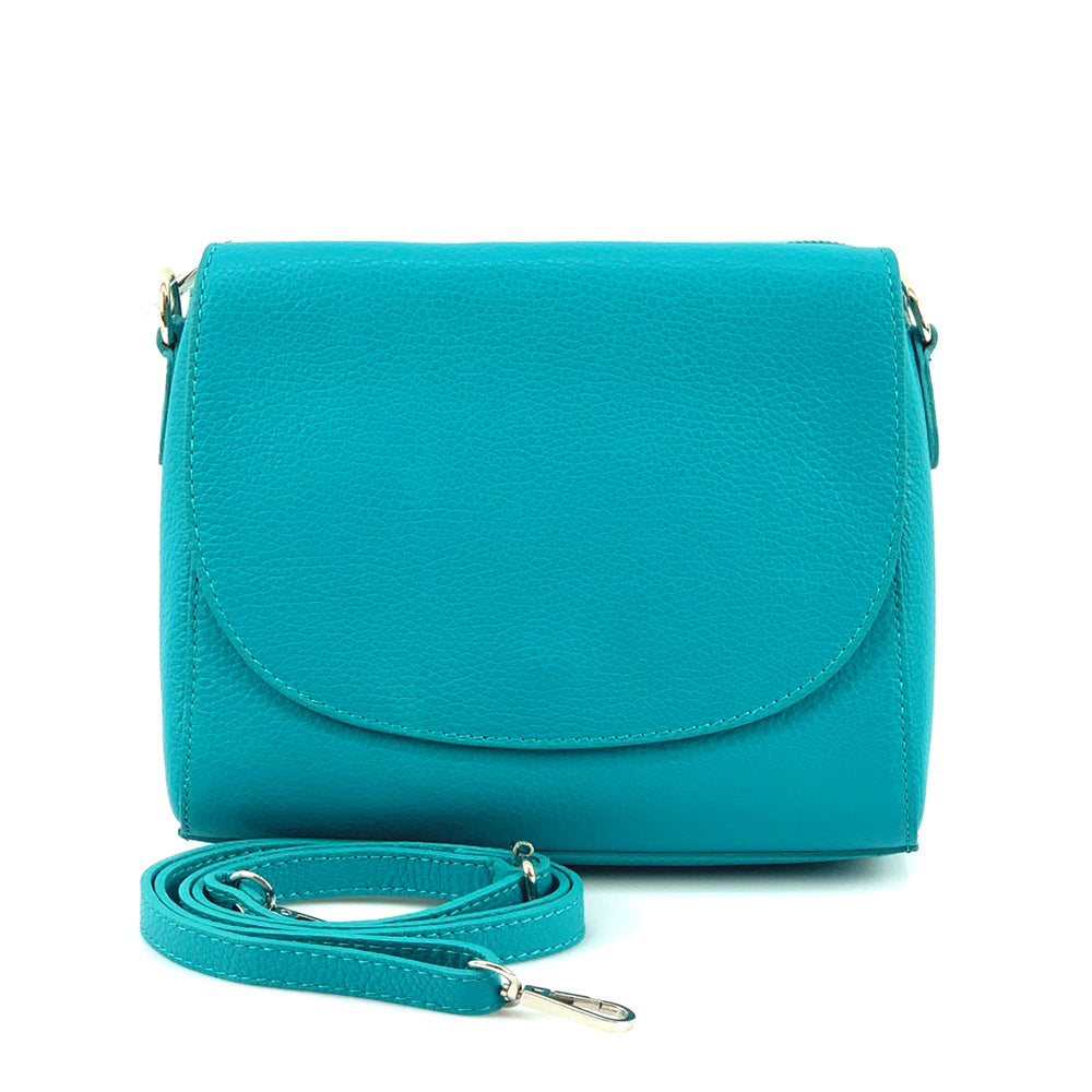 Ester Leather Shoulder Bag - Made In Italy