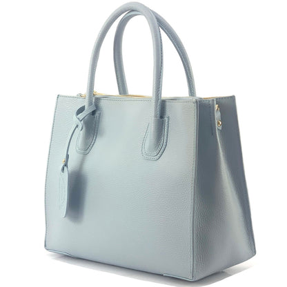 Corinna Leather Tote Bag - Made In Italy