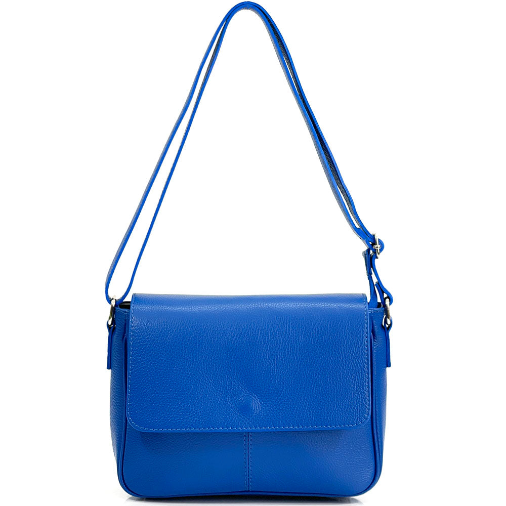 Marilena GM leather Cross-body bag - Made In Italy