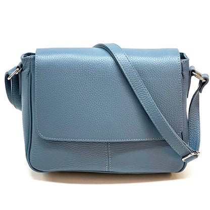 Marilena GM leather Cross-body bag - Made In Italy