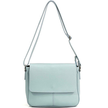 Marilena GM leather Cross-body bag - Made In Italy