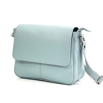Marilena GM leather Cross-body bag - Made In Italy