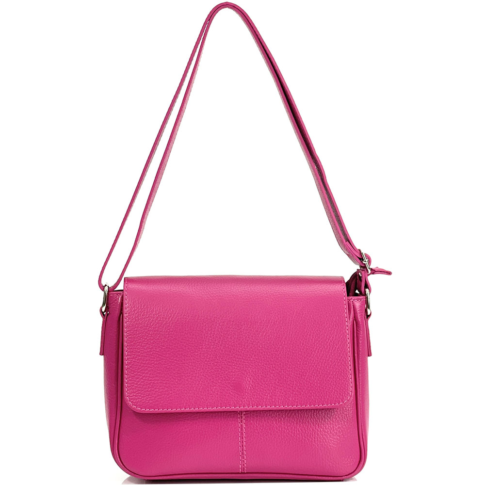 Marilena GM leather Cross-body bag - Made In Italy