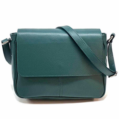 Marilena GM leather Cross-body bag - Made In Italy