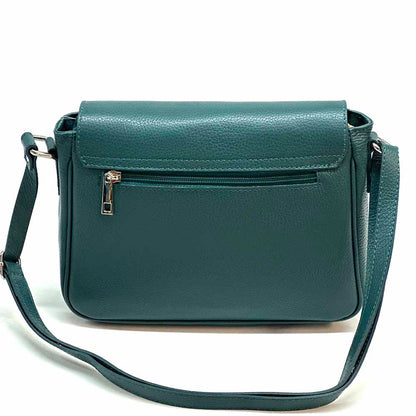 Marilena GM leather Cross-body bag - Made In Italy