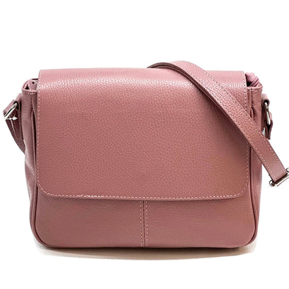 Marilena GM leather Cross-body bag - Made In Italy
