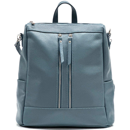 Olivia Italian Leather Backpack - Made In Italy